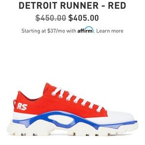 Raf Simons x Adidas Detroit runner
